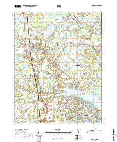Selbyville 2019 topographic map thumbnail