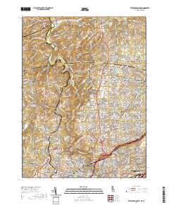Wilmington North 2019 topographic map thumbnail