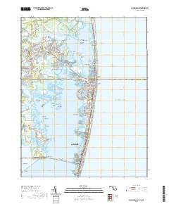 Assawoman Bay 2019 topographic map thumbnail