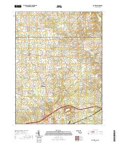 Bay View 2019 topographic map thumbnail