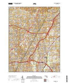 Beltsville 2019 topographic map thumbnail