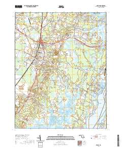 Berlin 2019 topographic map thumbnail