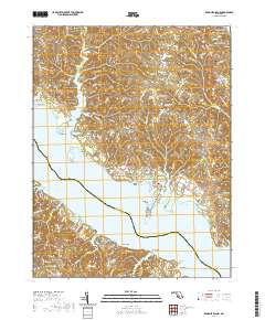 Broomes Island 2019 topographic map thumbnail