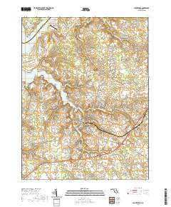 Centreville 2019 topographic map thumbnail