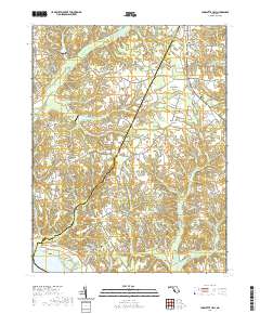 Charlotte Hall 2019 topographic map thumbnail