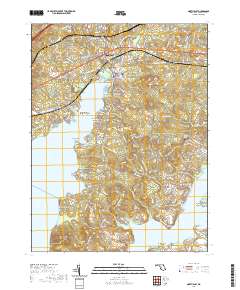 North East 2019 topographic map thumbnail