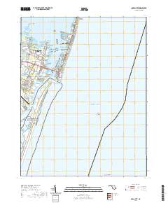 Ocean City 2019 topographic map thumbnail