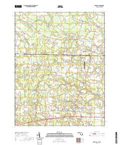 Pittsville 2019 topographic map thumbnail