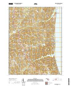 Prince Frederick 2019 topographic map thumbnail