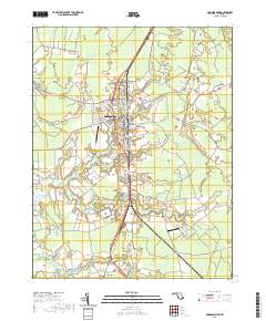 Princess Anne 2019 topographic map thumbnail