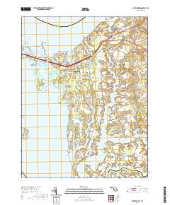 Queenstown 2019 topographic map thumbnail