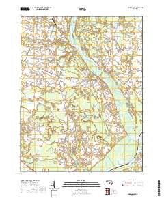 Rhodesdale 2019 topographic map thumbnail
