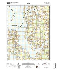Saint Michaels 2019 topographic map thumbnail