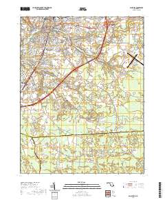 Salisbury 2019 topographic map thumbnail