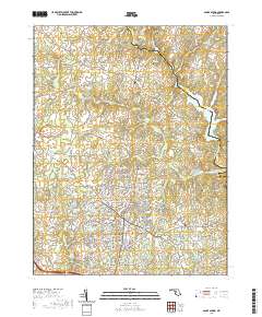 Sandy Spring 2019 topographic map thumbnail