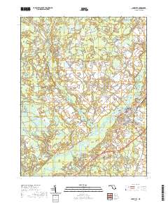 Snow Hill 2019 topographic map thumbnail