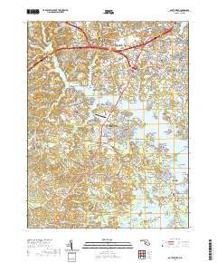 South River 2019 topographic map thumbnail