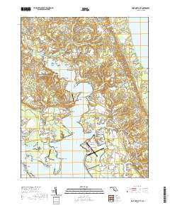 Saint Marys City 2019 topographic map thumbnail