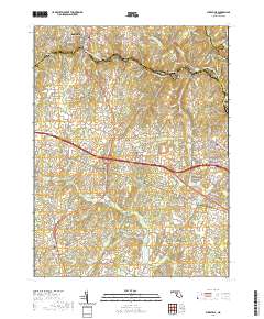 Sykesville 2019 topographic map thumbnail