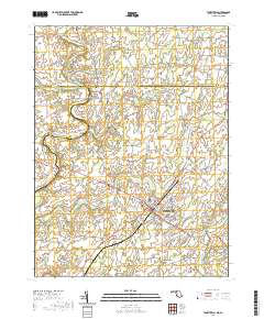 Taneytown 2019 topographic map thumbnail