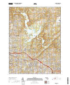 Towson 2019 topographic map thumbnail