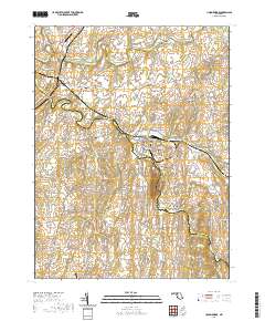 Union Bridge 2019 topographic map thumbnail