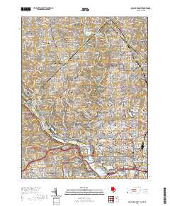 Washington West 2019 topographic map thumbnail