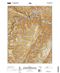 Westernport 2019 topographic map thumbnail