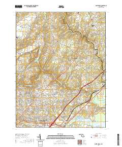 White Marsh 2019 topographic map thumbnail