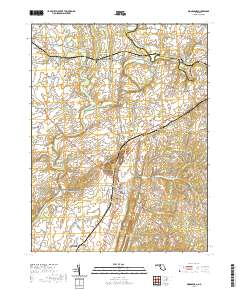 Woodsboro 2019 topographic map thumbnail