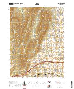 Clear Spring 2019 topographic map thumbnail