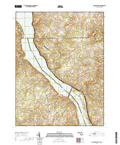 Conowingo Dam 2019 topographic map thumbnail