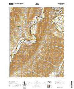 Cresaptown 2019 topographic map thumbnail