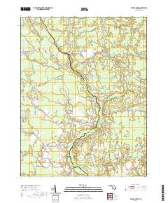 Dividing Creek 2019 topographic map thumbnail