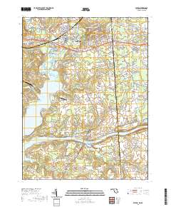 Elkton 2019 topographic map thumbnail