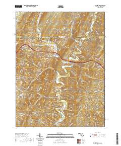 Flintstone 2019 topographic map thumbnail
