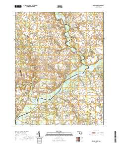 Fowling Creek 2019 topographic map thumbnail