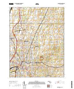 Hagerstown 2019 topographic map thumbnail