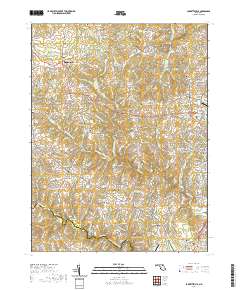 Jarrettsville 2019 topographic map thumbnail