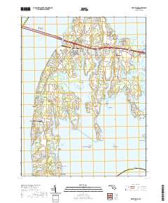 Kent Island 2019 topographic map thumbnail