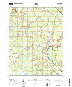 Kingston 2019 topographic map thumbnail