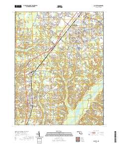 La Plata 2019 topographic map thumbnail