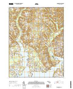 Leonardtown 2019 topographic map thumbnail