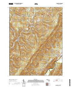 Lonaconing 2019 topographic map thumbnail
