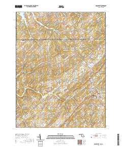 Manchester 2019 topographic map thumbnail