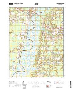 Mardela Springs 2019 topographic map thumbnail