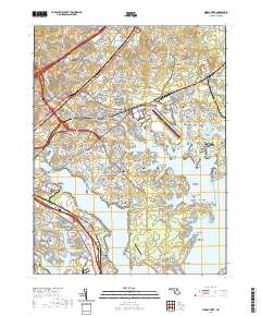 Middle River 2019 topographic map thumbnail