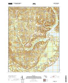 Nanjemoy 2019 topographic map thumbnail