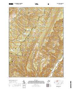 Spruce Knob 2019 topographic map thumbnail