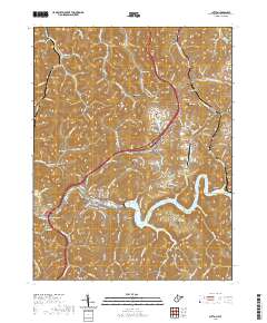 Sutton 2019 topographic map thumbnail